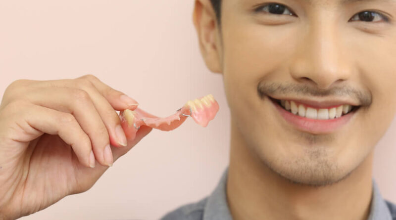 can you eat with partial dentures
